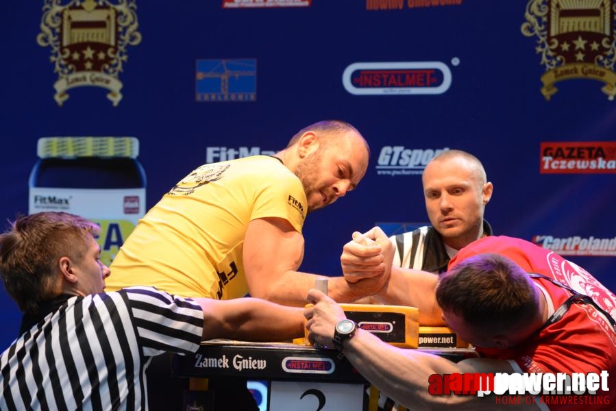 XV Puchar Polski 2014 - prawa ręka - eliminacje # Siłowanie na ręce # Armwrestling # Armpower.net