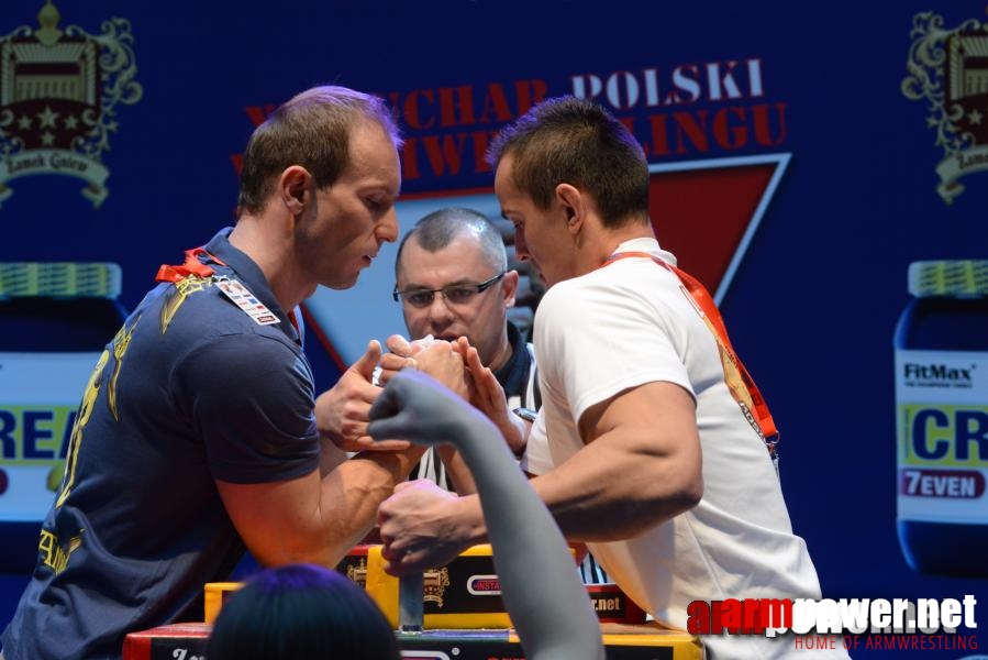 XV Puchar Polski 2014 - prawa ręka - eliminacje # Armwrestling # Armpower.net