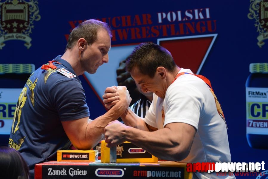 XV Puchar Polski 2014 - prawa ręka - eliminacje # Siłowanie na ręce # Armwrestling # Armpower.net