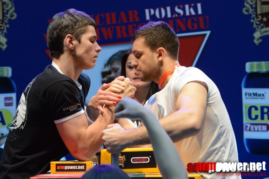 XV Puchar Polski 2014 - prawa ręka - eliminacje # Siłowanie na ręce # Armwrestling # Armpower.net