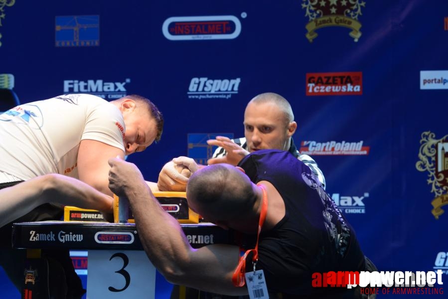 XV Puchar Polski 2014 - prawa ręka - eliminacje # Siłowanie na ręce # Armwrestling # Armpower.net