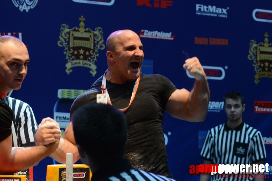 XV Puchar Polski 2014 - prawa ręka - eliminacje # Armwrestling # Armpower.net