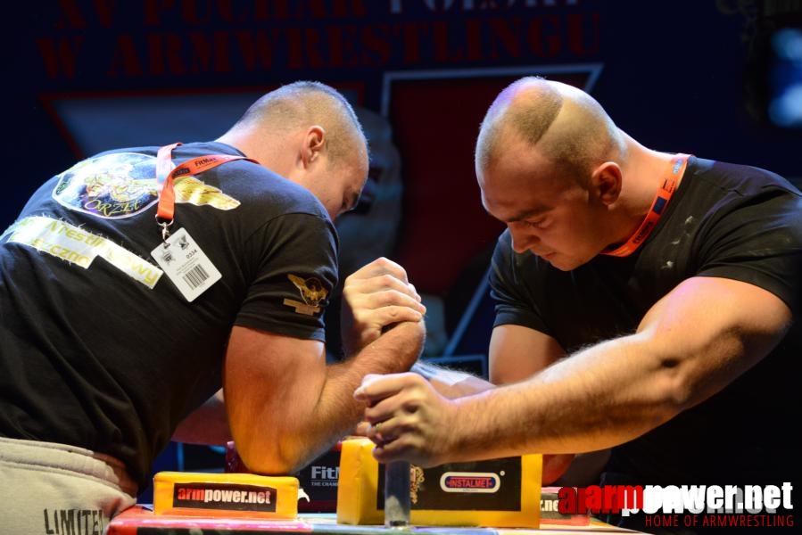 XV Puchar Polski 2014 - prawa ręka - finały # Siłowanie na ręce # Armwrestling # Armpower.net