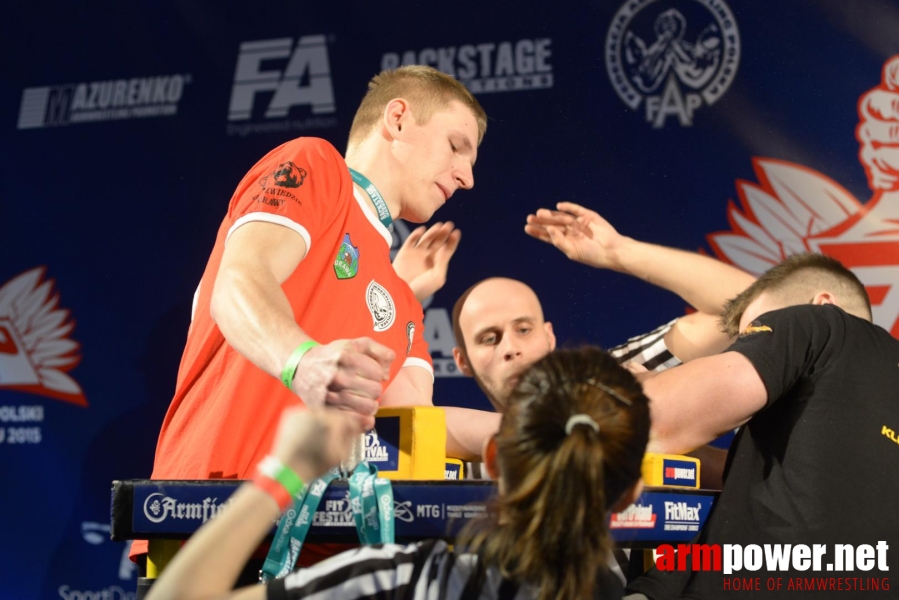 XV MISTRZOSTWA POLSKI - LEWA RĘKA # Siłowanie na ręce # Armwrestling # Armpower.net