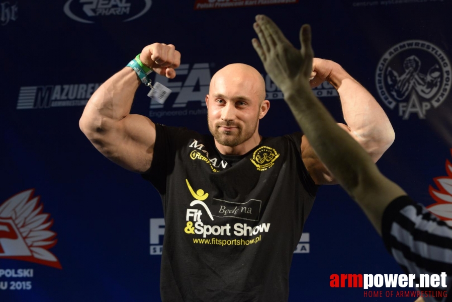 XV MISTRZOSTWA POLSKI - LEWA RĘKA # Siłowanie na ręce # Armwrestling # Armpower.net