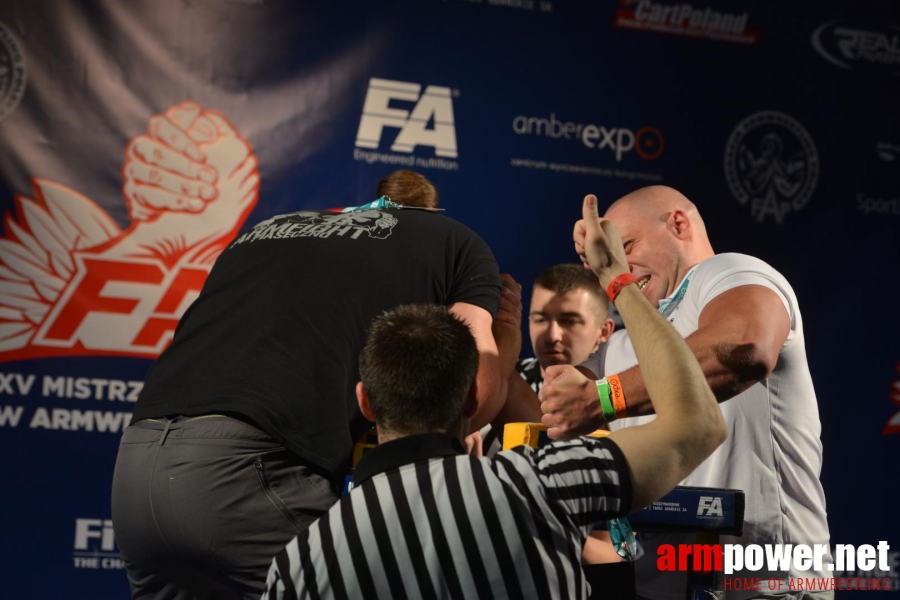 XV MISTRZOSTWA POLSKI - PRAWA RĘKA # Siłowanie na ręce # Armwrestling # Armpower.net