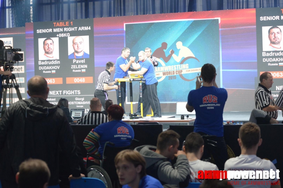 Disabled World Cup 2015 - Rumia, Poland # Armwrestling # Armpower.net