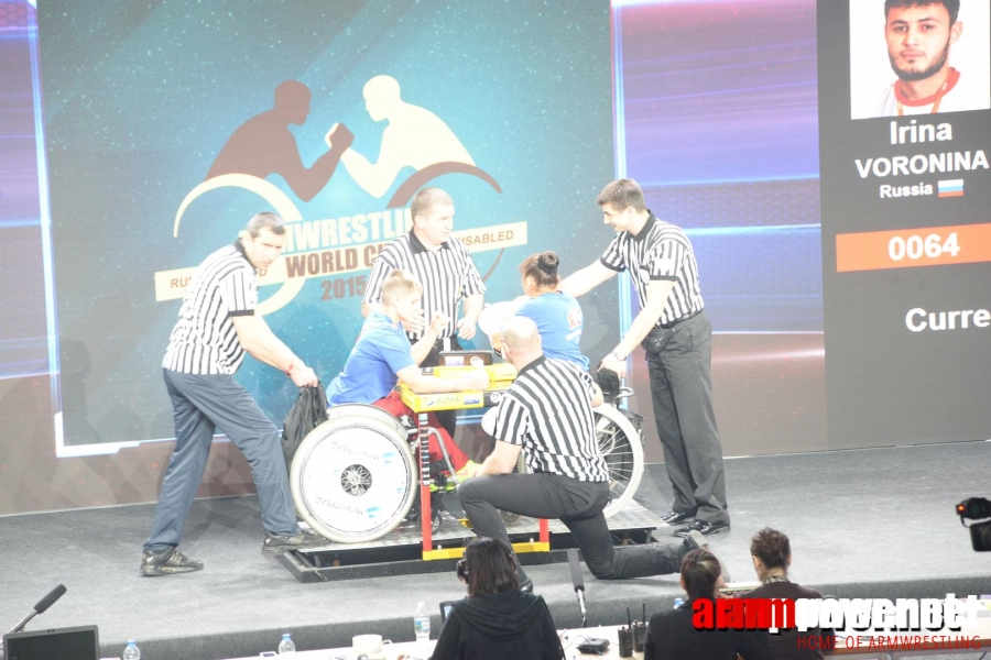 Disabled World Cup 2015 - Rumia, Poland # Siłowanie na ręce # Armwrestling # Armpower.net