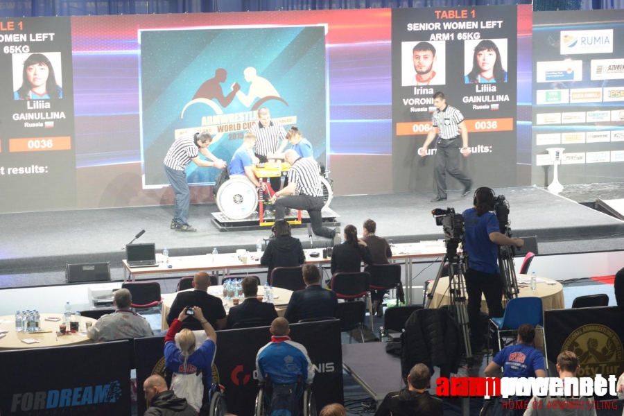 Disabled World Cup 2015 - Rumia, Poland # Armwrestling # Armpower.net