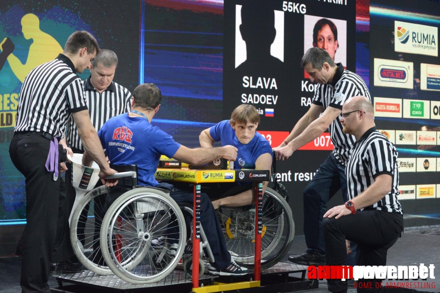 Disabled World Cup 2015 - Rumia, Poland # Siłowanie na ręce # Armwrestling # Armpower.net