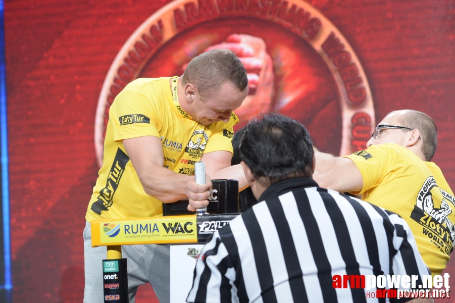 Zloty Tur 2015 by Mark Kazus - Left Hand # Siłowanie na ręce # Armwrestling # Armpower.net