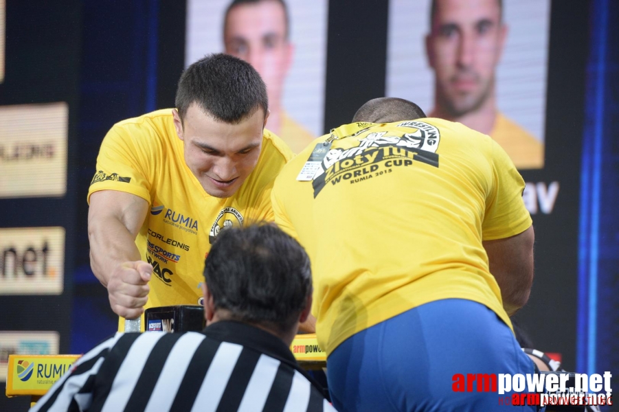 Zloty Tur 2015 by Mark Kazus - Left Hand # Siłowanie na ręce # Armwrestling # Armpower.net