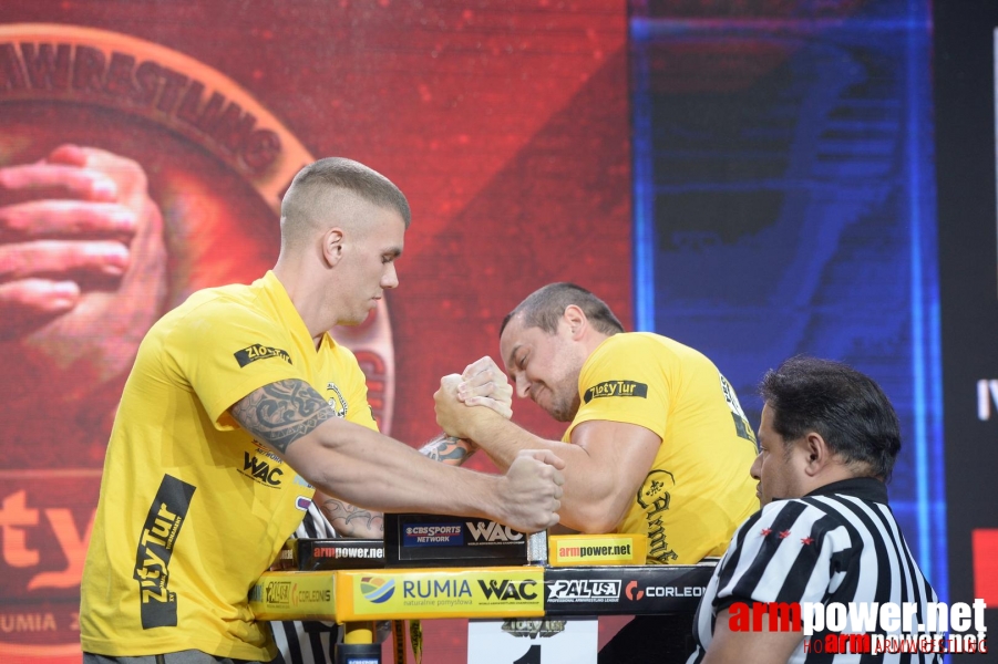 Zloty Tur 2015 by Mark Kazus - Left Hand # Siłowanie na ręce # Armwrestling # Armpower.net