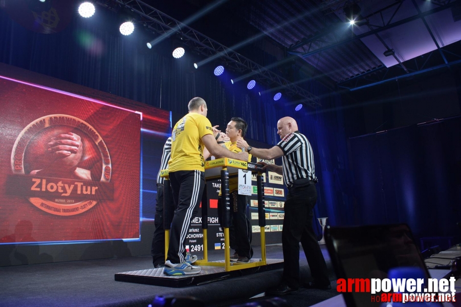 Zloty Tur 2015 by Mark Kazus - Left Hand # Siłowanie na ręce # Armwrestling # Armpower.net