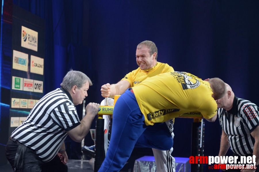 Zloty Tur 2015 by Mark Kazus - Left Hand # Siłowanie na ręce # Armwrestling # Armpower.net