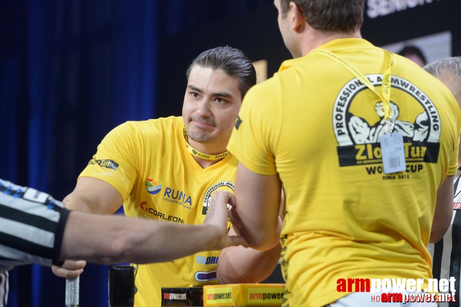 Zloty Tur 2015 by Mark Kazus - Left Hand # Siłowanie na ręce # Armwrestling # Armpower.net