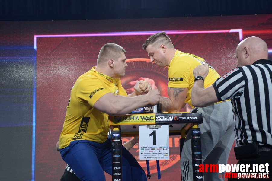 Zloty Tur 2015 by Mark Kazus - Left Hand # Siłowanie na ręce # Armwrestling # Armpower.net