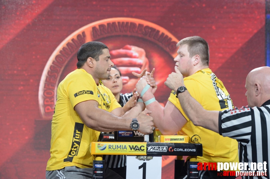 Zloty Tur 2015 by Mark Kazus - Left Hand # Siłowanie na ręce # Armwrestling # Armpower.net