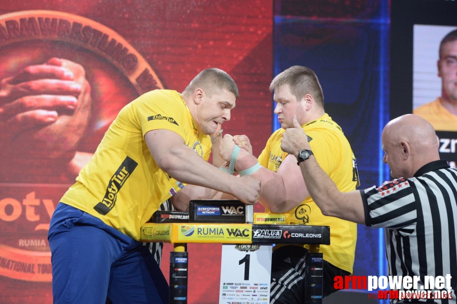 Zloty Tur 2015 by Mark Kazus - Left Hand # Siłowanie na ręce # Armwrestling # Armpower.net