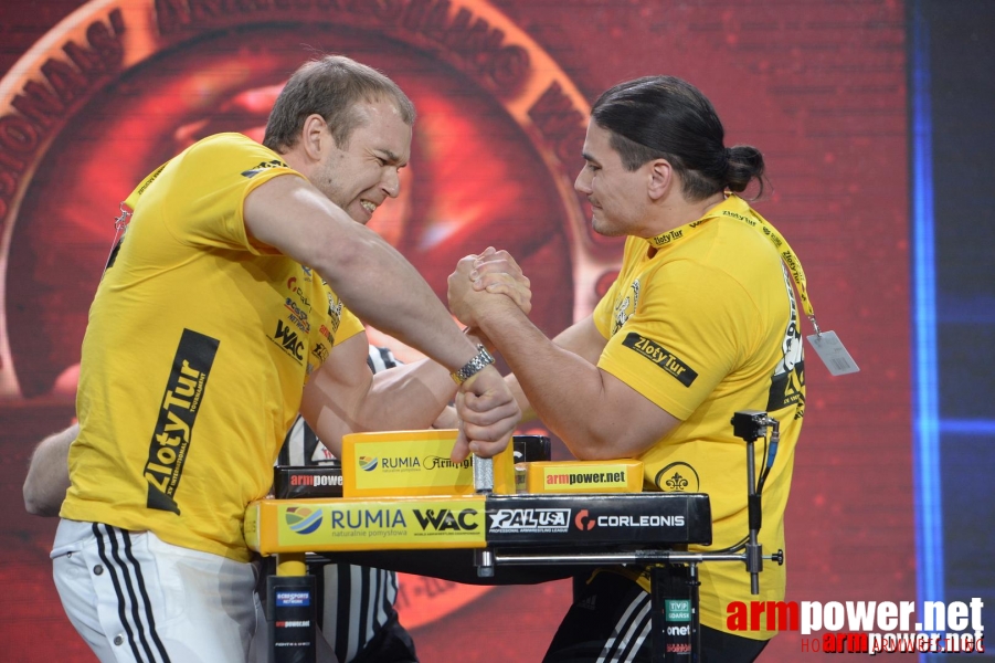 Zloty Tur 2015 by Mark Kazus - Left Hand # Siłowanie na ręce # Armwrestling # Armpower.net