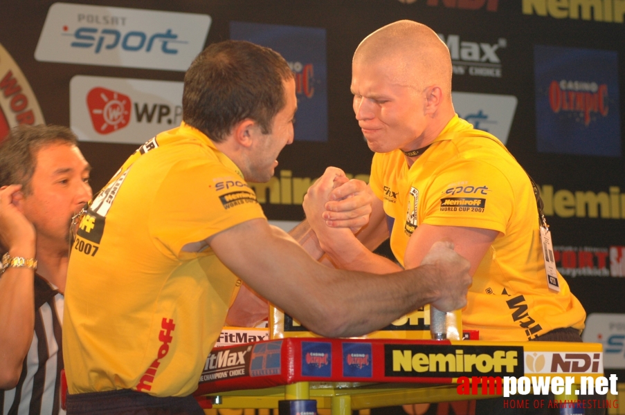 Nemiroff World Cup 2007 # Siłowanie na ręce # Armwrestling # Armpower.net