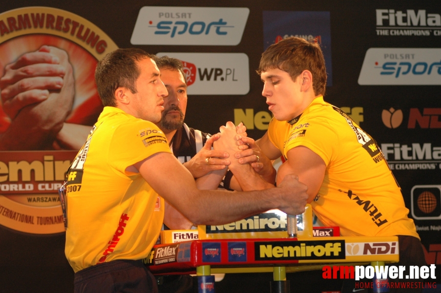 Nemiroff World Cup 2007 # Siłowanie na ręce # Armwrestling # Armpower.net