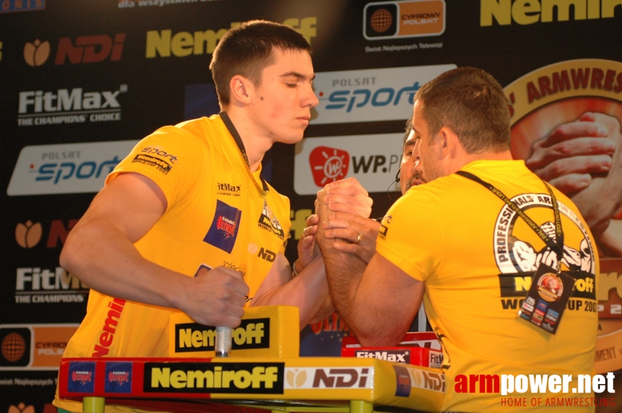 Nemiroff World Cup 2007 # Siłowanie na ręce # Armwrestling # Armpower.net