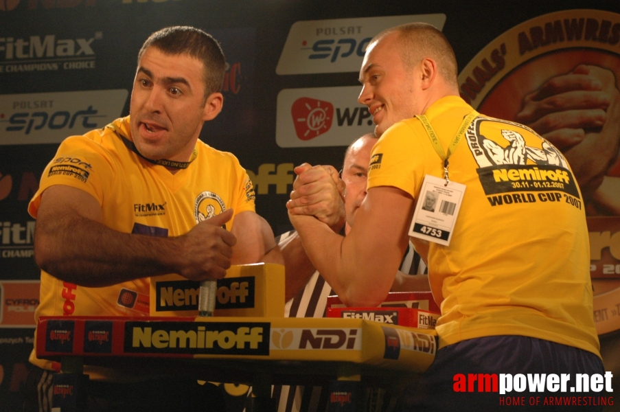 Nemiroff World Cup 2007 # Siłowanie na ręce # Armwrestling # Armpower.net