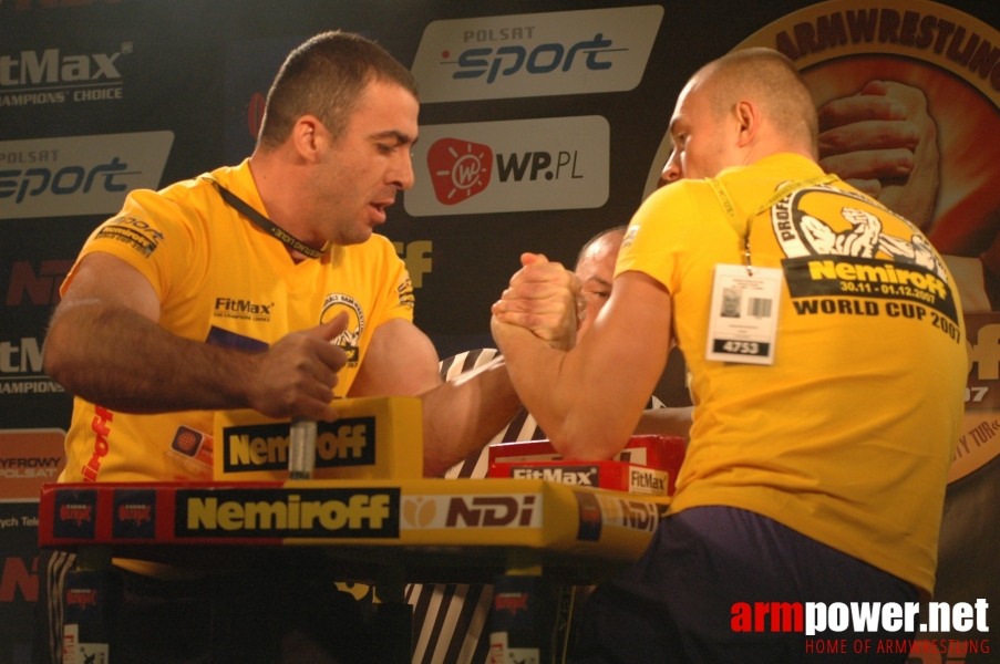 Nemiroff World Cup 2007 # Siłowanie na ręce # Armwrestling # Armpower.net