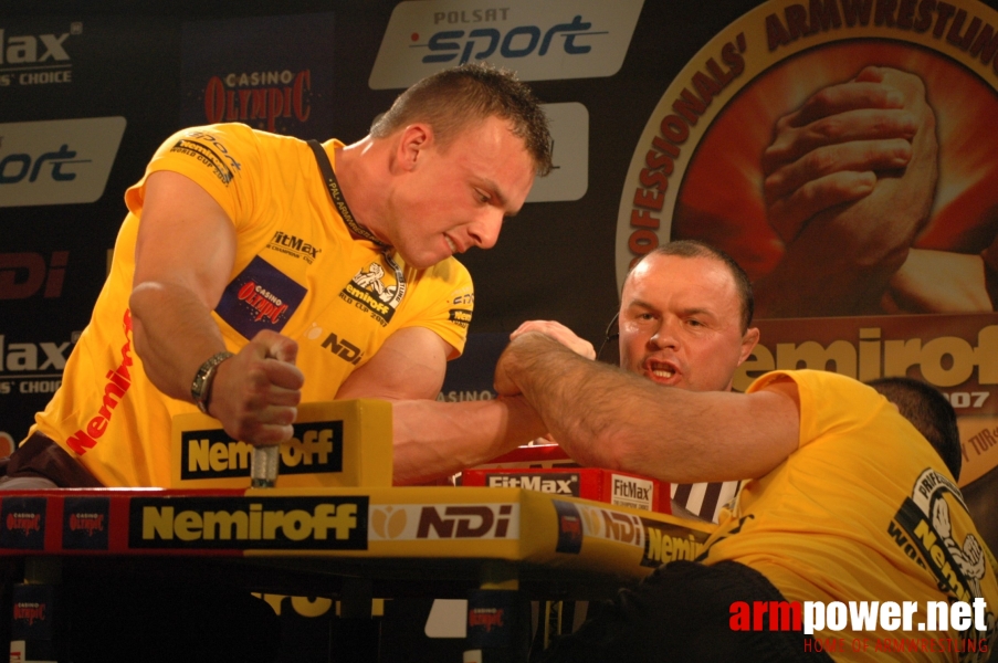 Nemiroff World Cup 2007 # Siłowanie na ręce # Armwrestling # Armpower.net