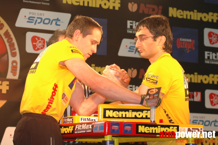 Nemiroff World Cup 2007 # Siłowanie na ręce # Armwrestling # Armpower.net