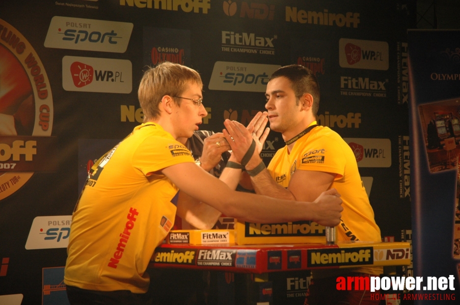 Nemiroff World Cup 2007 # Siłowanie na ręce # Armwrestling # Armpower.net