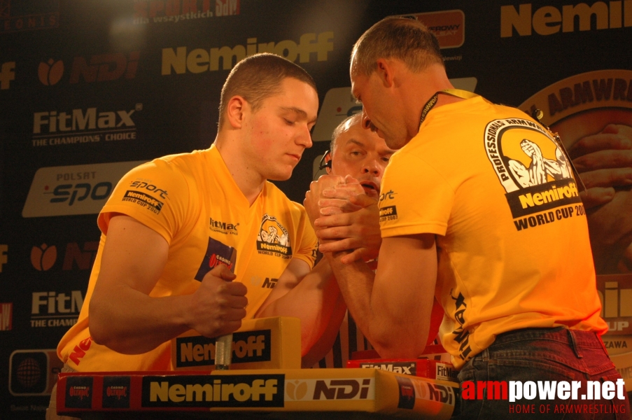 Nemiroff World Cup 2007 # Siłowanie na ręce # Armwrestling # Armpower.net