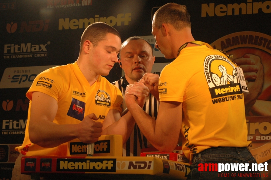 Nemiroff World Cup 2007 # Siłowanie na ręce # Armwrestling # Armpower.net