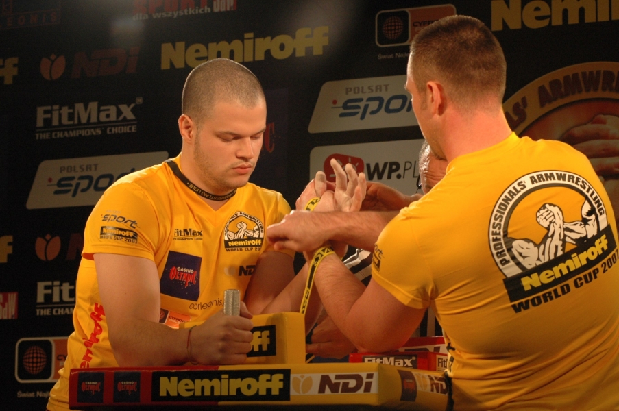 Nemiroff World Cup 2007 # Siłowanie na ręce # Armwrestling # Armpower.net