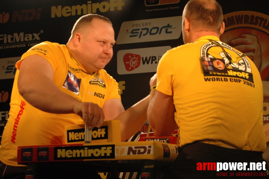 Nemiroff World Cup 2007 # Siłowanie na ręce # Armwrestling # Armpower.net