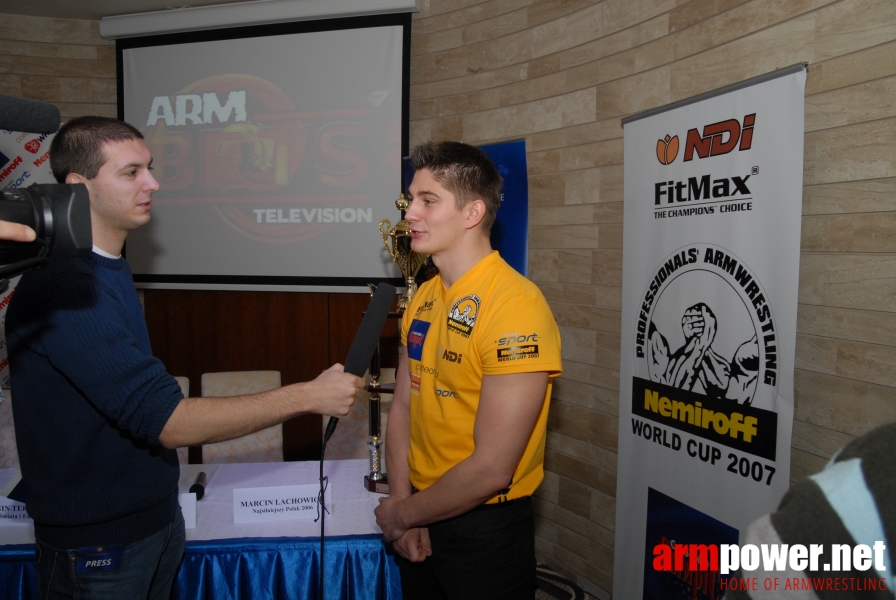 Nemiroff World Cup 2007 # Siłowanie na ręce # Armwrestling # Armpower.net