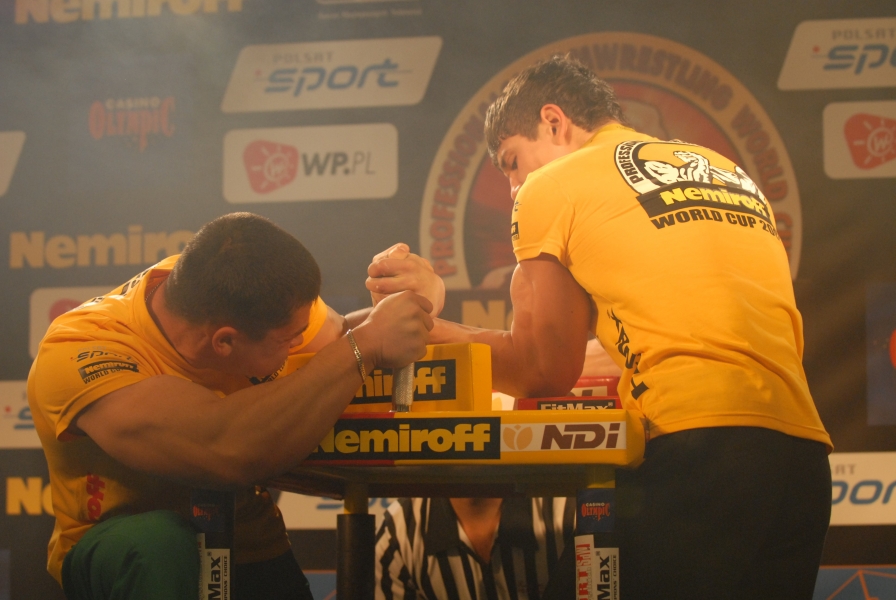 Nemiroff World Cup 2007 # Siłowanie na ręce # Armwrestling # Armpower.net