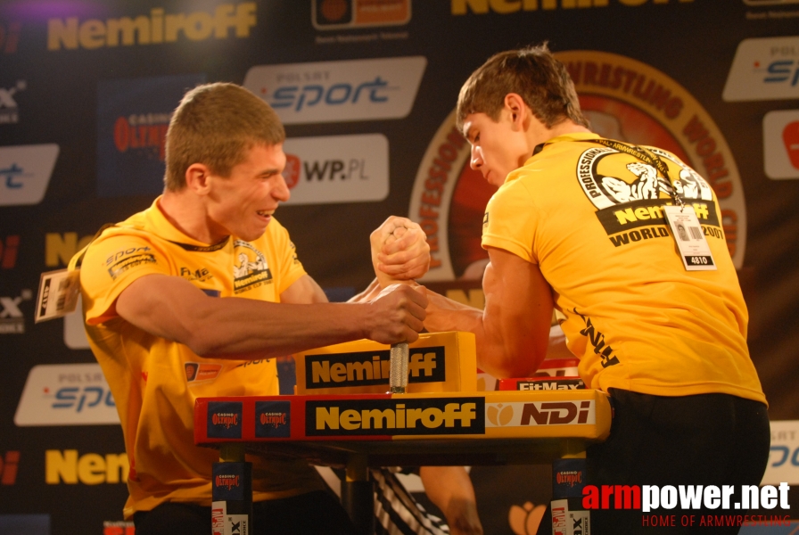 Nemiroff World Cup 2007 # Siłowanie na ręce # Armwrestling # Armpower.net