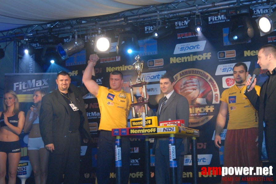 Nemiroff World Cup 2007 # Siłowanie na ręce # Armwrestling # Armpower.net