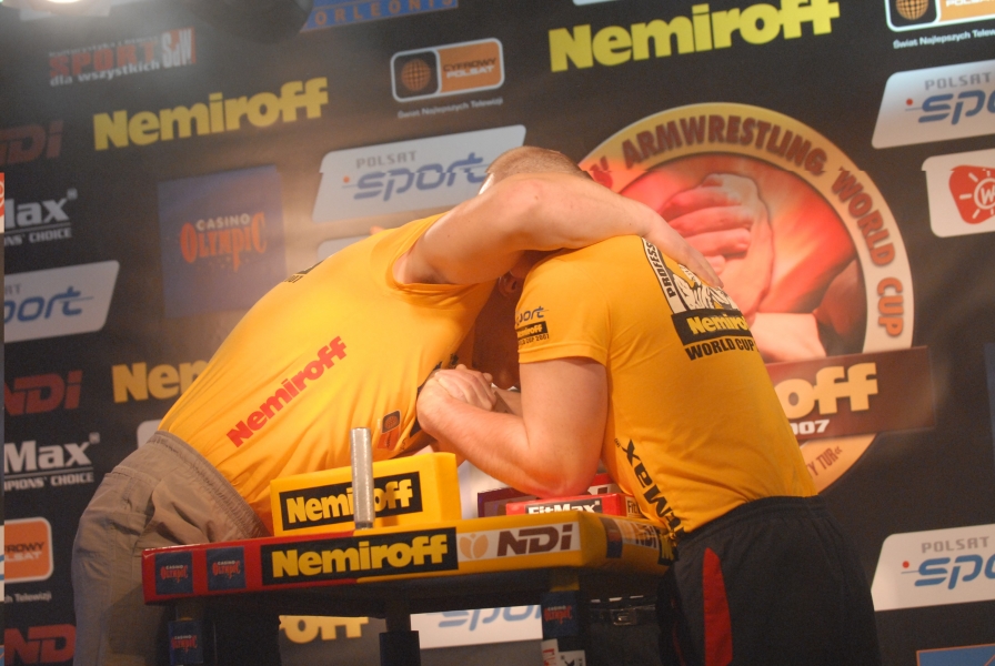 Nemiroff World Cup 2007 # Siłowanie na ręce # Armwrestling # Armpower.net