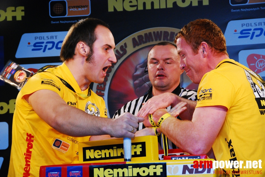 Nemiroff World Cup 2007 # Siłowanie na ręce # Armwrestling # Armpower.net