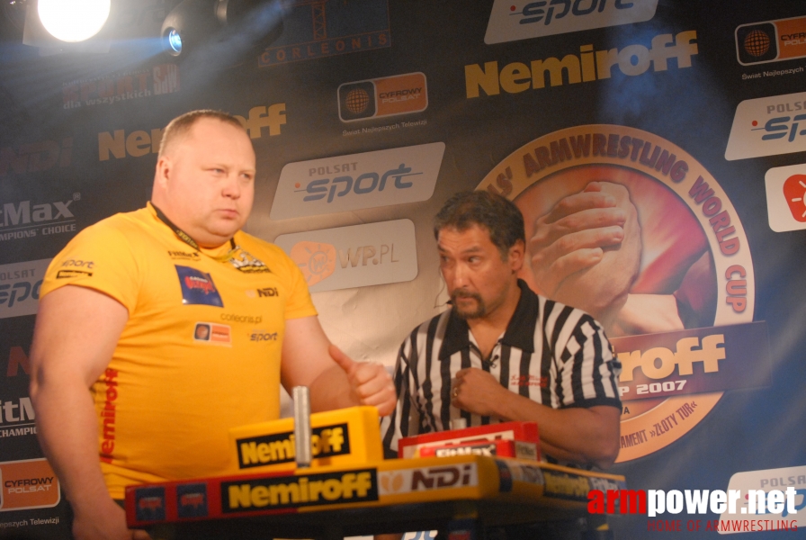 Nemiroff World Cup 2007 # Siłowanie na ręce # Armwrestling # Armpower.net