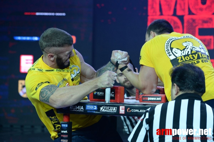 Zloty Tur 2016 - left hand by Mark Kazus # Siłowanie na ręce # Armwrestling # Armpower.net