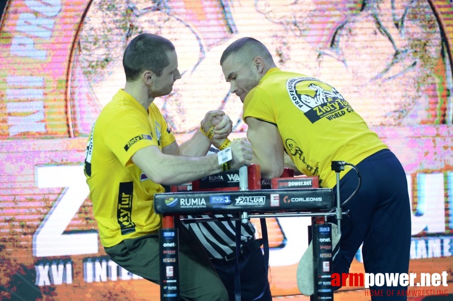 Zloty Tur 2016 - left hand by Mark Kazus # Siłowanie na ręce # Armwrestling # Armpower.net