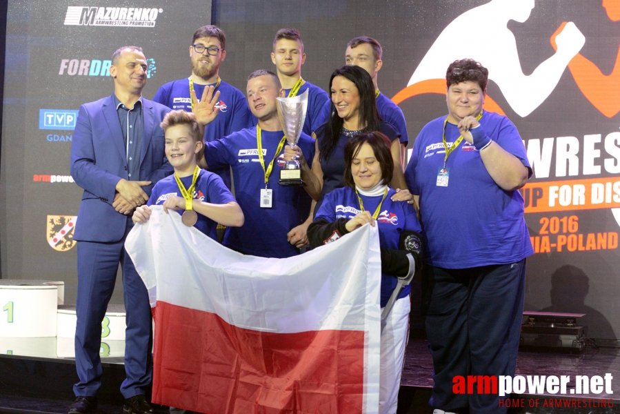 II World Cup for Disabled 2016 - left hand # Armwrestling # Armpower.net