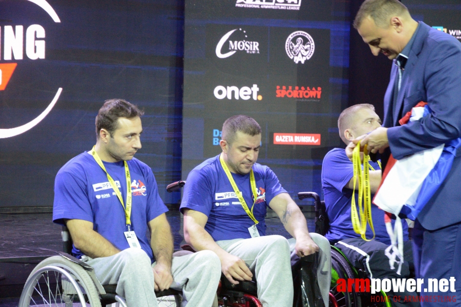 II World Cup for Disabled 2016 - left hand # Siłowanie na ręce # Armwrestling # Armpower.net