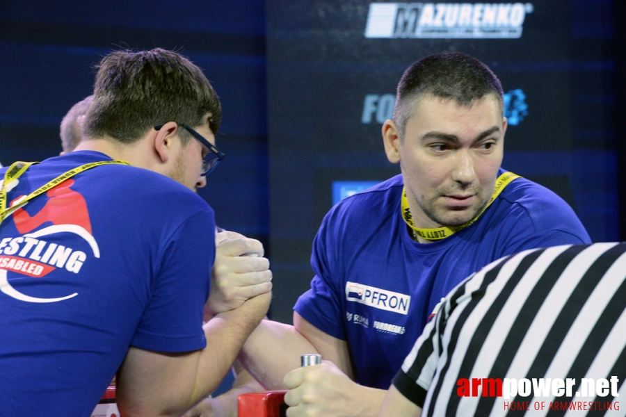 II World Cup for Disabled 2016 - right hand # Siłowanie na ręce # Armwrestling # Armpower.net