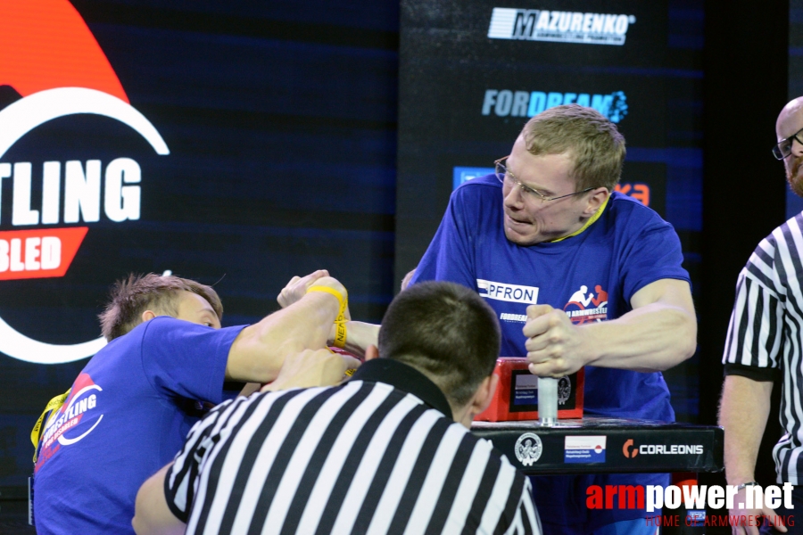 II World Cup for Disabled 2016 - right hand # Siłowanie na ręce # Armwrestling # Armpower.net