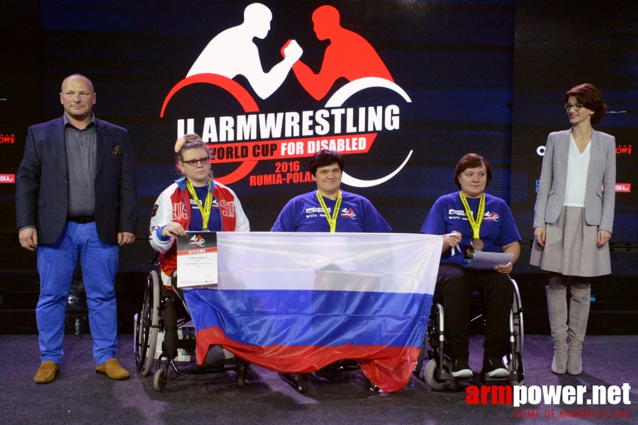 II World Cup for Disabled 2016 - right hand # Siłowanie na ręce # Armwrestling # Armpower.net